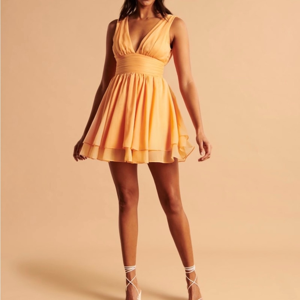 Abercrombie & Fitch, Flirty Drama Mini Dress